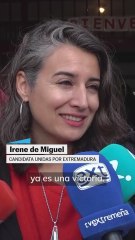 Irene de Miguel (Unidas por Extremadura): "Necesitamos que no nos roben los derechos"