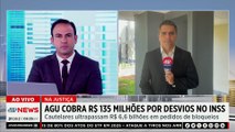 AGU aciona Justiça para cobrar R$ 135 milhões por desvios no INSS