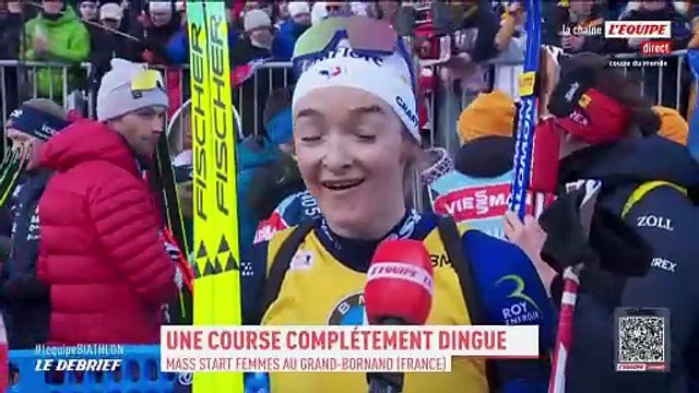 Lou Jeanmonnot, 2e de la mass-start du Grand-Bornand : « Je suis cuite » - Biathlon - Coupe du monde (F)