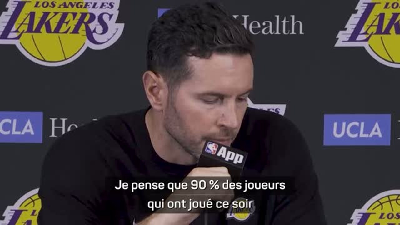 Lakers - Redick : “J’ai vu Dončić boiter, il m’a dit qu’il ne pouvait pas continuer”