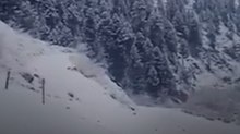 कश्मीर की गुरेज वैली में बर्फबारी, Video