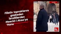 Filistin topraklarını gasbeden İsraillilerden Mescid-i Aksa’ya 'Hanuka' baskını