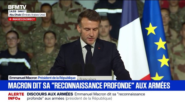À l'heure des prédateurs, nous devons être forts pour être craints : Emmanuel Macron annonce la construction d'un nouveau porte-avions
