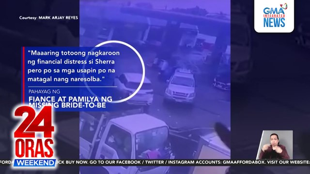 Pamilya at fiance ni Sherra De Juan, iginiit na matagal nang naresolba ang problema niya sa pera | 24 Oras Weekend