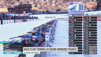 Le replay de l'avant-course mass start hommes du Grand-Bornand - Biathlon - Coupe du monde - Biathlon