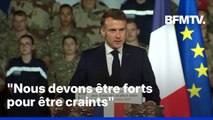 Le discours aux Armées d'Emmanuel Macron en intégralité