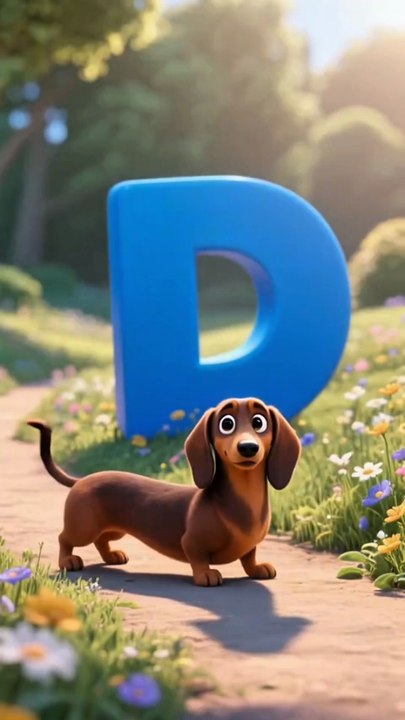 Learn Letter D for Kids | D is for Dog, Duck & Donut | ABC for Toddlers