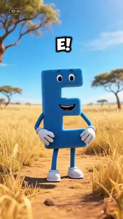 Learn Letter E for Kids | E is for Elephant & Egg | Alphabet Video