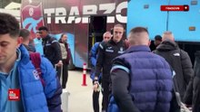 Trabzonspor kafilesi Ankara'ya gitt