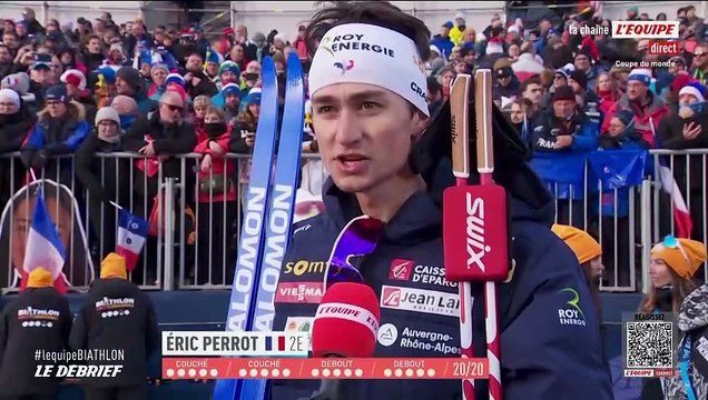 Éric Perrot : « J'ai vraiment voulu tenir mon rang » - Biathlon - Coupe du monde (H)