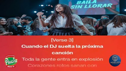 BAILA SIN LLORAR AUTOR JAVIER LINDO M.