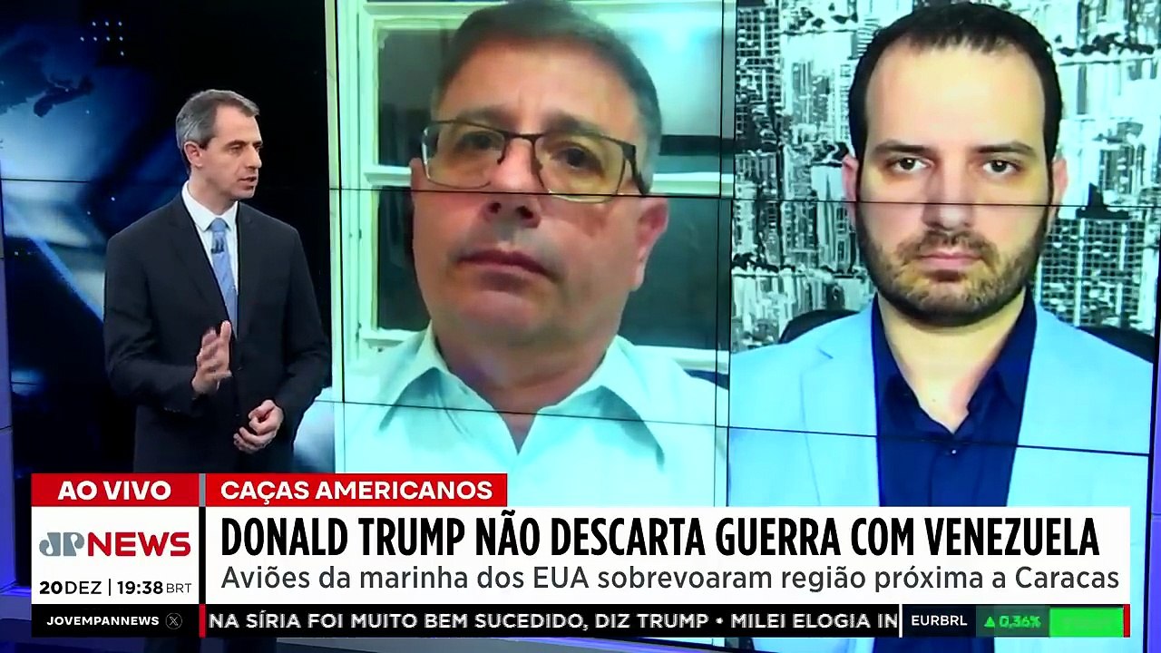 EUA X VENEZUELA | JORNAL JOVEM PAN – 20/12/2025