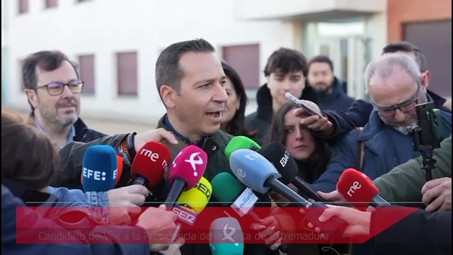 Los candidatos a la presidencia de la Junta de Extremadura llaman a la participación