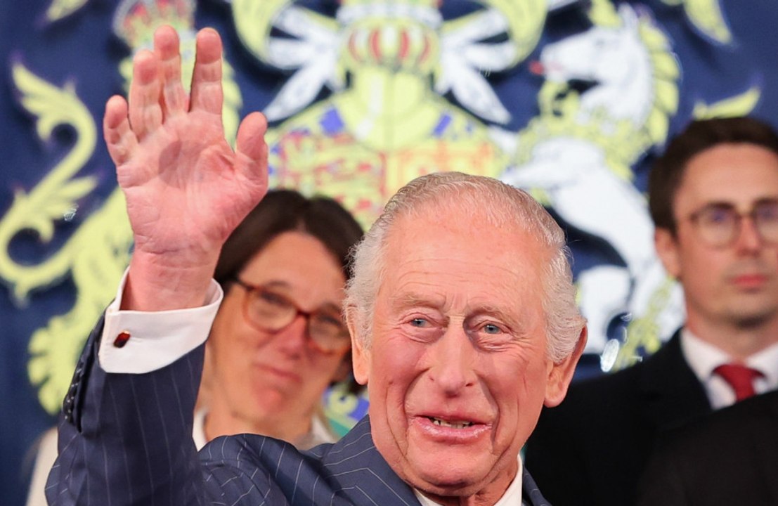 King Charles jokes about 'cutting bits of fingers off' while gardening