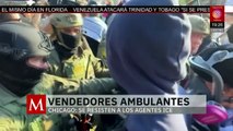 Los vendedores ambulantes en Chicago: el blanco de las redadas del ICE