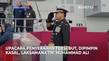 Detik-Detik Upacara Serah Terima KRI Prabu Siliwangi-321 di Italia, Jadi Kapal Perang Terbesar RI!