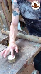 DOBLAR METAL O FIERRO DE FORMA CASERA CON MOLDE DE MADERA MUY FACIL - Luis Lovon