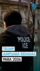 Trump ampliará represión contra la inmigración en 2026 a pesar de reacciones adversas