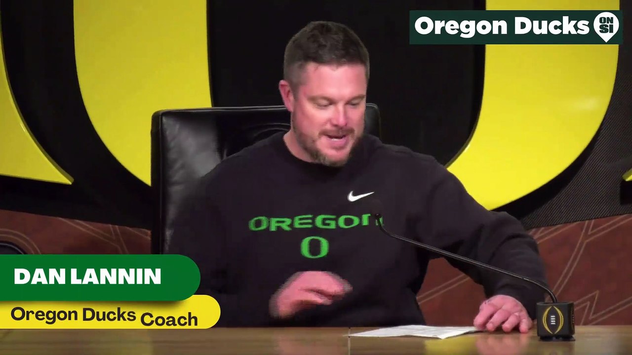 Oregon Ducks discuss their round one playoff game against JMU