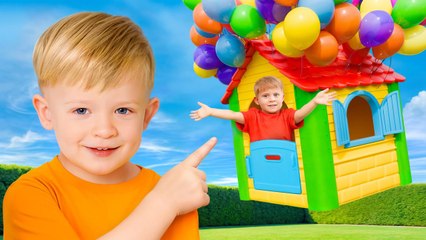 Kids Playhouse Adventures with Oliver, Diana & Roma