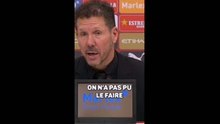 Atlético de Madrid - Simeone : "100%, ce n'est pas suffisant"