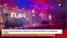 Grupo Tupá hizo bailar al público en la Fiesta Nacional de la Navidad del Litoral