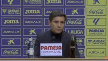 Marcelino, rueda de prensa tras el Villarreal - FC Barcelona