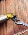 Double wrench trick for tight pipe fittings🛠️
