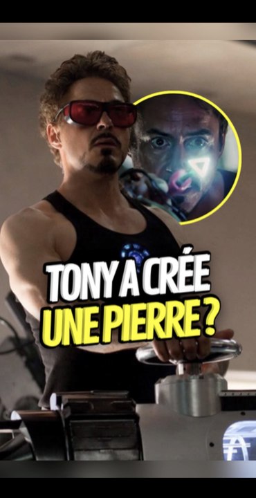 Tony Stark a crée une pierre de l’infini ? #tonystark #avengers #marvel #ironman #onregardequoi