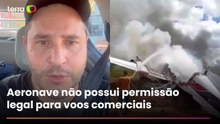 O que se sabe sobre pane de avião com deputado e vereador em Rondônia; parlamentar se pronuncia