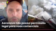 O que se sabe sobre pane de avião com deputado e vereador em Rondônia; parlamentar se pronuncia