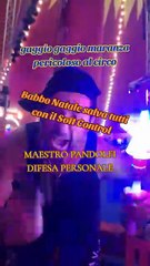 GAGGIO MARANZA AL CIRCO CONTRO BABBO NATALE