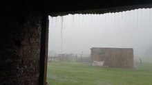 tormenta en corralito con granizo y fuertes vientos.mp4