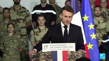 Macron anuncia construcción de un nuevo portaaviones para Francia