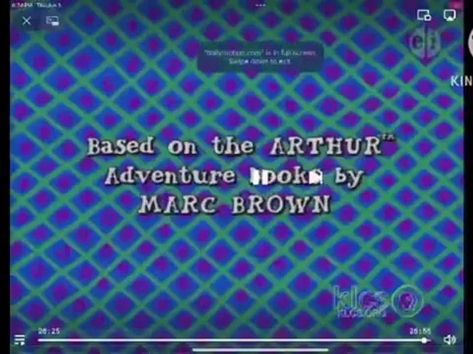 PBS Arthur Ending Credits Series 12 (2007) (International Season 11) (4:3)