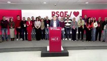 Gallardo valora los resultados del PSOE en Extremadura: 
