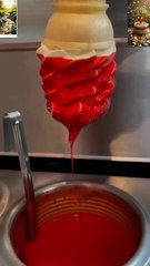 ice Cream cone chocolat #icecream #food #dessert #chocolate #cake #foodie #اكسبلور#streetfood#shorts