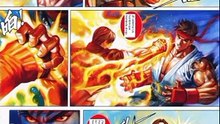 Snk vs Capcom chaos video comic parte 1 Ryu vs Mr karate, Kyo vs shin akuma