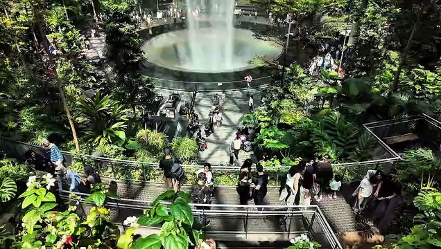 Inside Jewel Changi Airport Singapore | Rain Vortex Full Experience | Asia Travel Vlog