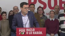Gallardo: "El resultado del Partido Socialista es muy malo. Muy malo"