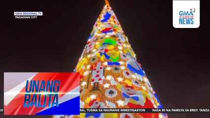 Giant Christmas tree at makukulay na atraksyon, tampok sa mga bagong bukas na Christmas pasyalan sa iba't ibang probinsiya | Unang Balita