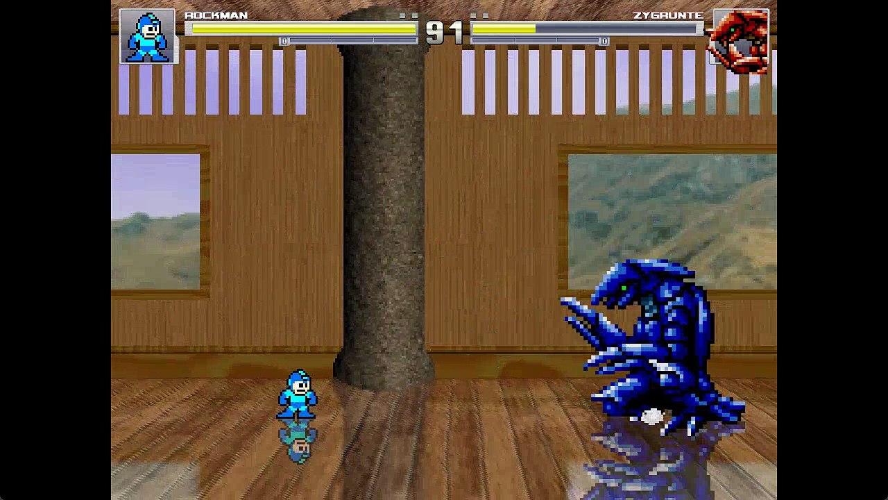 M.U.G.E.N (Arcade Mode) Rockman