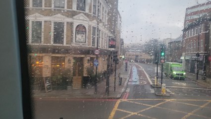 View from bus - 4 of 8 - Fourth of eight videos I shot while I was on the 44 bus to my workplace earlier today.