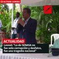 Leonel- “Lo de SENASA no fue solo corrupción y desfalco, fue una tragedia nacional”