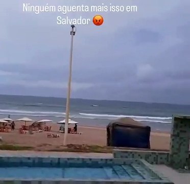 Assaltos recorrentes na orla de Pituaçú assusta ferquentadores da praia em Salvador; veja