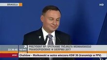 Andrzej Duda ma wyrzuty sumienia !