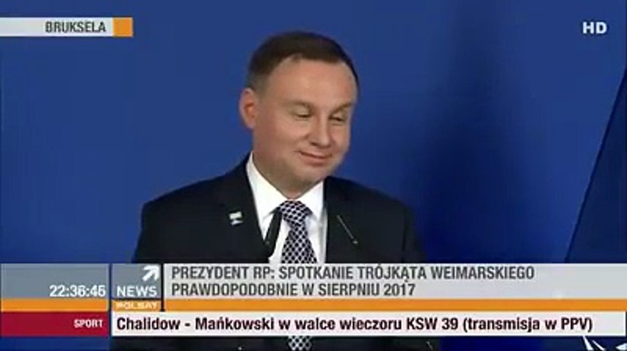 Andrzej Duda ma wyrzuty sumienia !