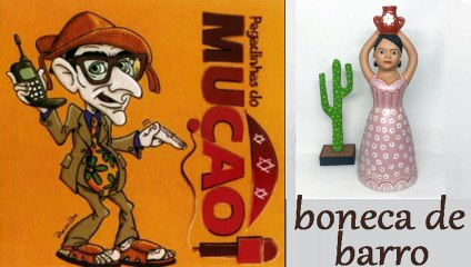 Pegadinha do Mução - boneca de barro