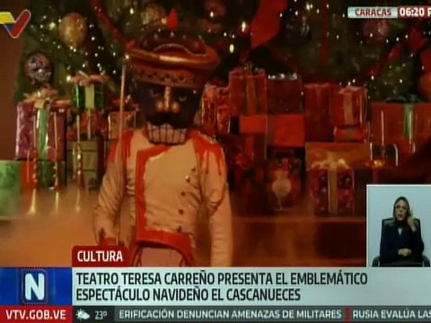 Población de Caracas disfrutará el clásico espectáculo El Cascanueces en el Teatro Teresa Carreño