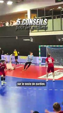 5 conseils pour les gardiens de #handball ! Spécial Noël